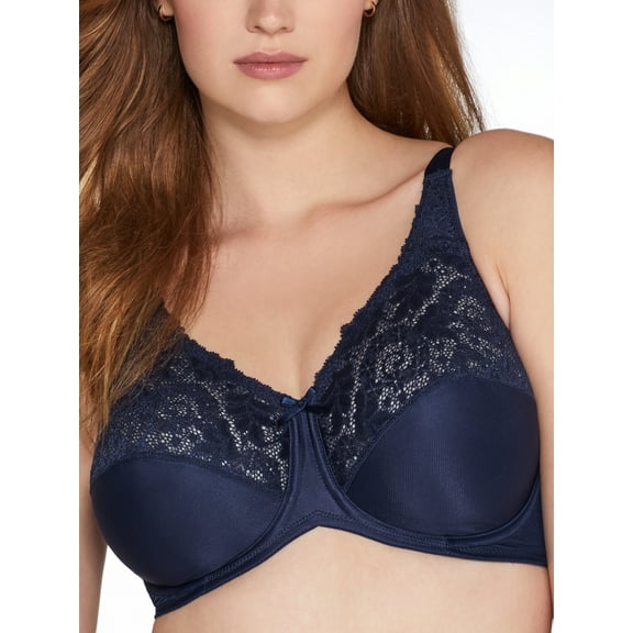 Lilyette By Bali Minimizer Underwire Bra Womens Full Coverage Seamless LY0428