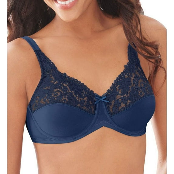 Lilyette By Bali Minimizer Underwire Bra Womens Full Coverage Seamless LY0428
