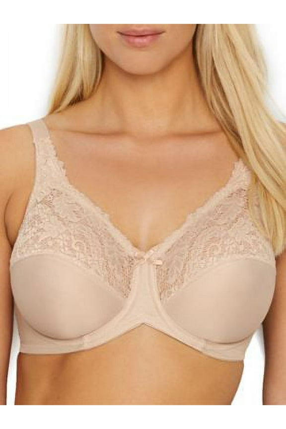 Lilyette By Bali Minimizer Underwire Bra Womens Full Coverage Seamless LY0428