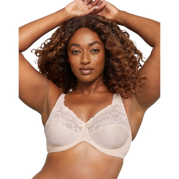 Lilyette By Bali Minimizer Underwire Bra Womens Full Coverage Seamless LY0428