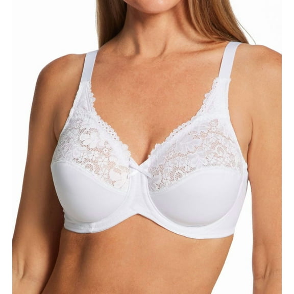 Lilyette By Bali Minimizer Underwire Bra Womens Full Coverage Seamless LY0428