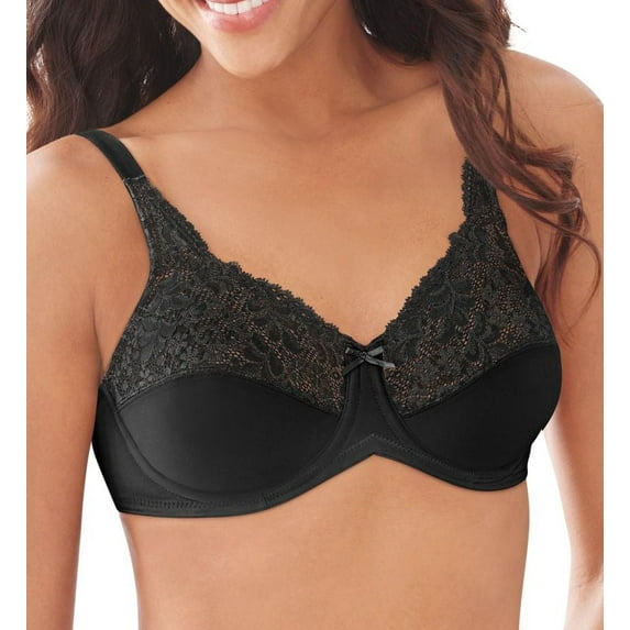 Lilyette By Bali Minimizer Underwire Bra Womens Full Coverage Seamless LY0428