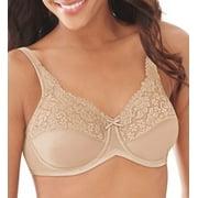 Lilyette By Bali Minimizer Underwire Bra Womens Full Coverage Seamless LY0428