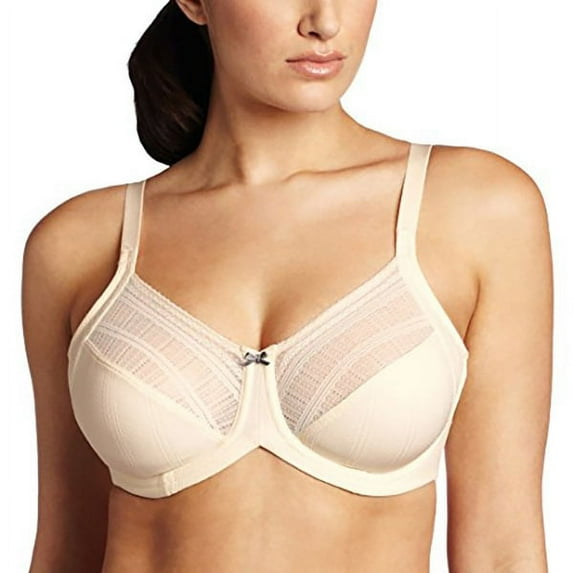 Lilyette Women's Enchantment Three-Section Unlined Minimizer Underwire Bra - LY0434