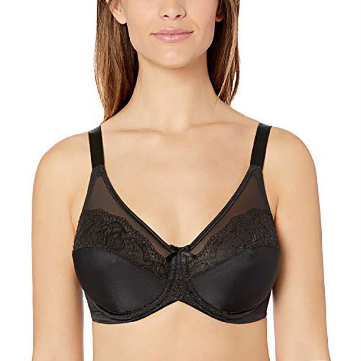 Women's Lilyette LY0444 Ultimate Smoothing Minimizer Underwire Bra (Paris  Nude 42G) 