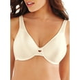 thumbnail image 1 of Women's Bali 0904 Lilyette Plunge Into Comfort Keyhole Minimizer Bra (Pearl 40C), 1 of 3