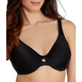 thumbnail image 1 of Women's Bali 0904 Lilyette Plunge Into Comfort Keyhole Minimizer Bra (Onyx 38DD), 1 of 3