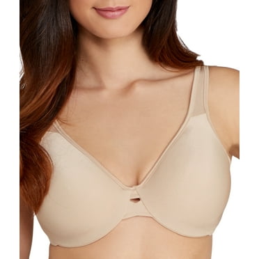 Lilyette by Bali Women's Plunge Into Comfort Keyhole Minimizer Bra - LY0904