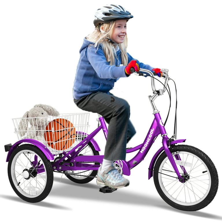 Lilypelle 16 inch Tricycle for Beginner Riders,Adult Tricycle 16