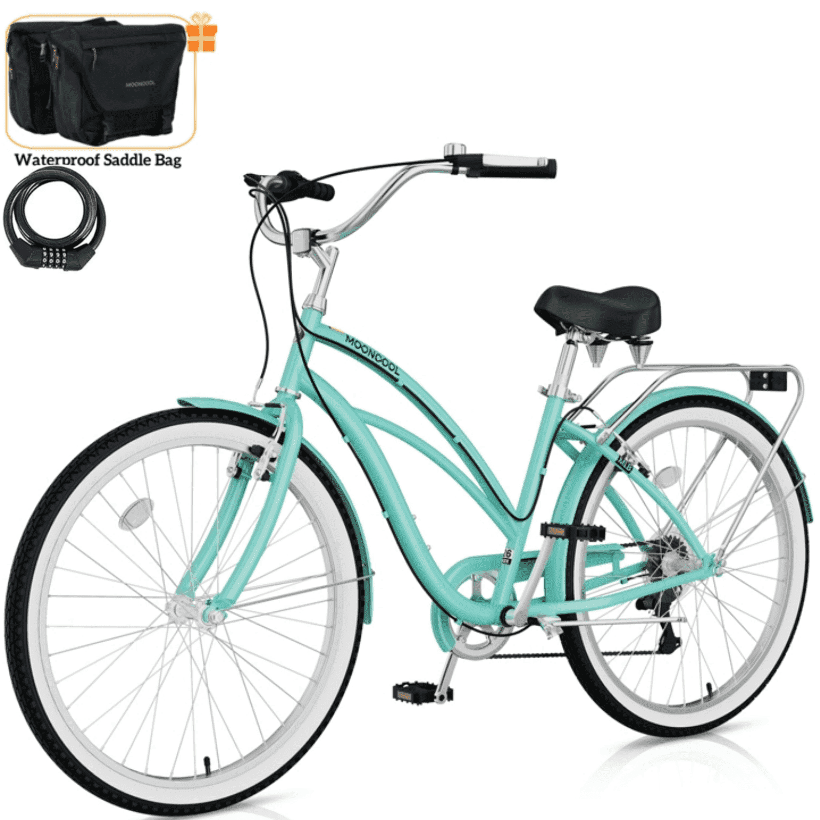 sixthreezero women's Beach Cruiser Bicycle - Classic Curvy