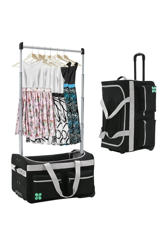 Collapsible Dance Garment Bag with Garment Rack