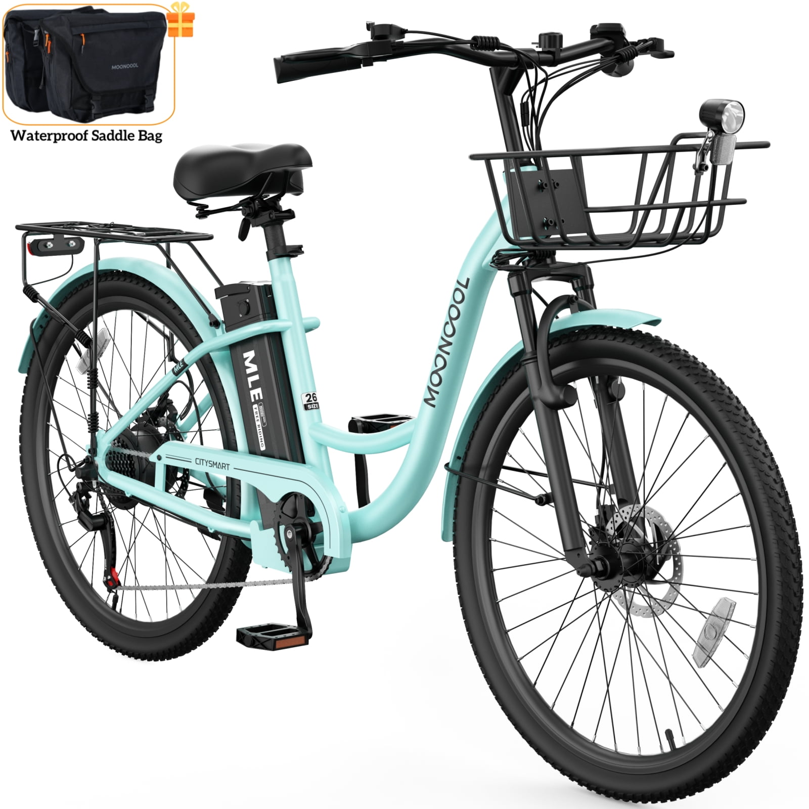 Lilypelle Electric Bike for Women Adults, 700W Peak Power, 40 Miles ...