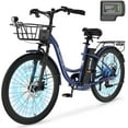 thumbnail image 1 of Lilypelle Electric Bike for Unisex Adults,24/26" 7-Speed Step Thru Electric Bicycle ,36V,20MPH, 1 of 8