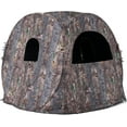 thumbnail image 1 of Lilypelle Hunting Blind, 1-2 Person Pop up Ground Blind, Portable Hunting Blind with Windows, Carrying Bag & Ground Stakes, Camouflage Hunting Tent, Camo Turkey Deer Blinds for Hunting, 1 of 8