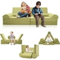 Lilypelle Kids Couch Sofa Modular Toddler Couch for Bedroom Playroom