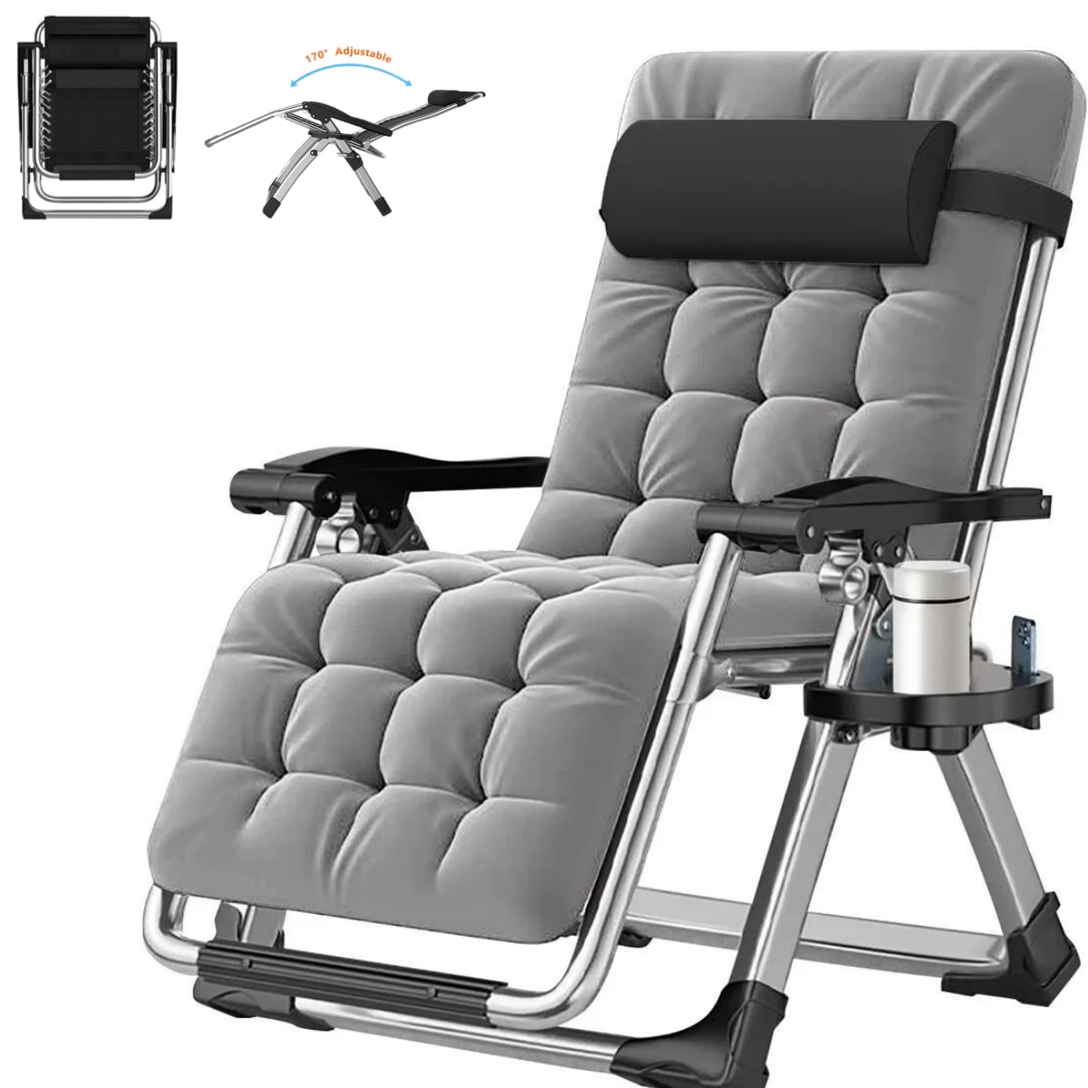 sturdy reclining garden chair