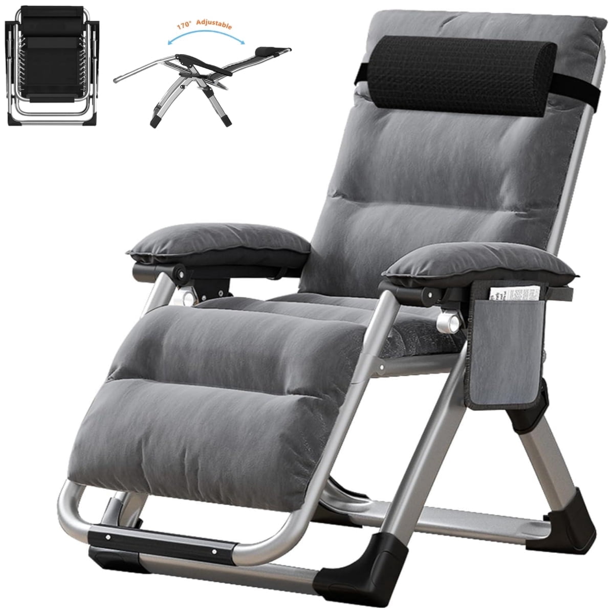 sturdy reclining garden chair