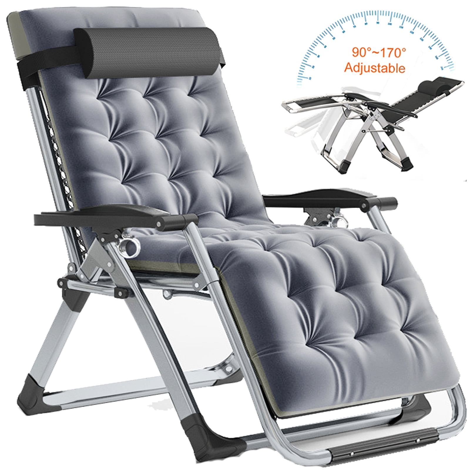 Double reclining lounge chair sales