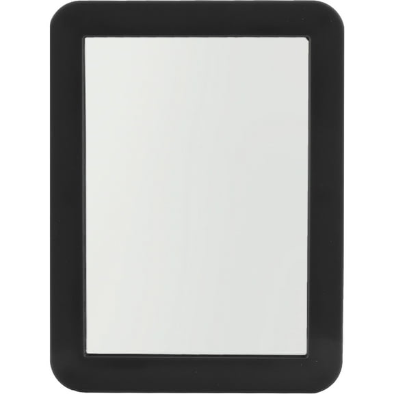 Lilypo 1 Pack Quickly Check Your Look With This Durable Magnetic Selfie Mirror 5” x 7” Easy Attachable To Lockers - Black