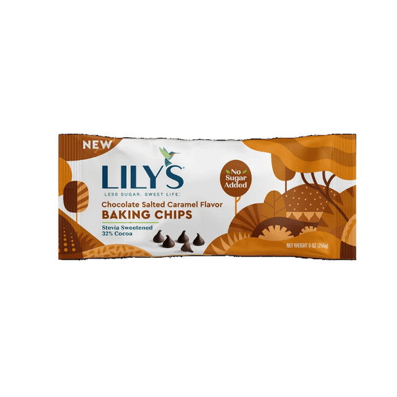 Lilys - Bkng Chip Salted Caramel - Case Of 12-9 Oz