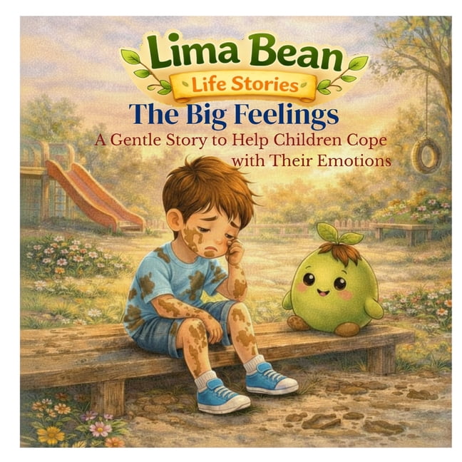 Lima Bean Life Stories Lima Bean Life Stories: The Big Feelings: A Gentle Story to Help Children Cope With Their Emotions, (Paperback)