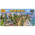 thumbnail image 1 of Lima Peru Novelty Car License Plate, 1 of 3