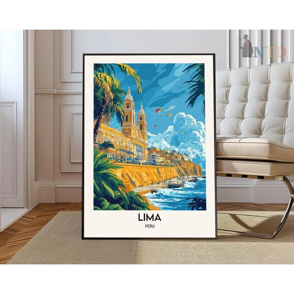 Lima Peru Poster Unframed Paper Print