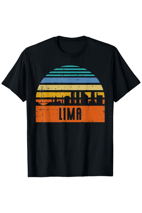 Lima Peru Skyline T-Shirt