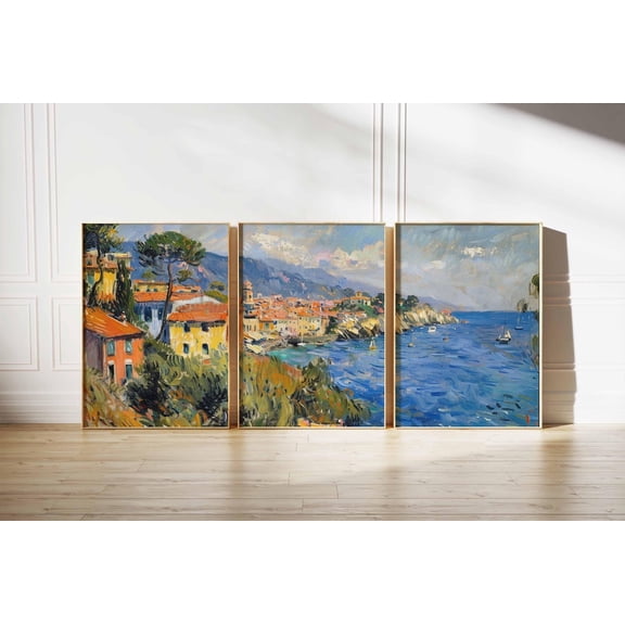 Lima Peru Travel South America Wall Art Coastal City Decor Lima Travel Gift Cityscape Peru Travel Art Set 3 Unframed Paper Print
