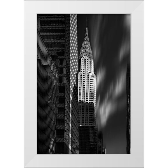 Lima Ranieri, Ibere 11x14 White Modern Wood Framed Museum Art Print Titled - Crysler Building