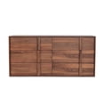 thumbnail image 1 of Limari Home Berlin Modern Veneer and Solid Wood Bedroom Dresser in Walnut, 1 of 9