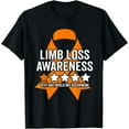 thumbnail image 1 of Limb Loss Awareness Funny Amputee Limb Difference Awareness T-Shirt, 1 of 4