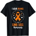 thumbnail image 1 of Limb Loss Awareness Ribbon Funny Amputee Support Amputation T-Shirt, 1 of 4
