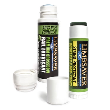 Crossbow String Wax & Rail Lube Combo - Reduce Noise, Protect Synthetic Strings