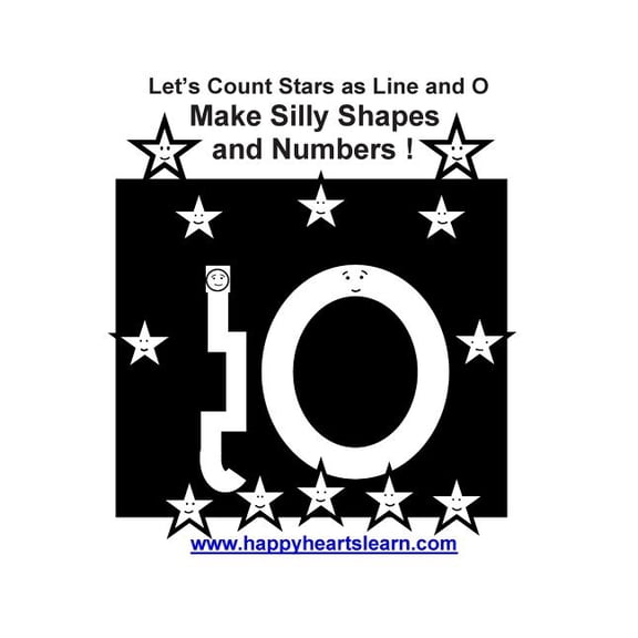 Limber Line and Circle O Let's Count Stars as Line and O Make Silly Shapes and Numbers !, (Paperback)