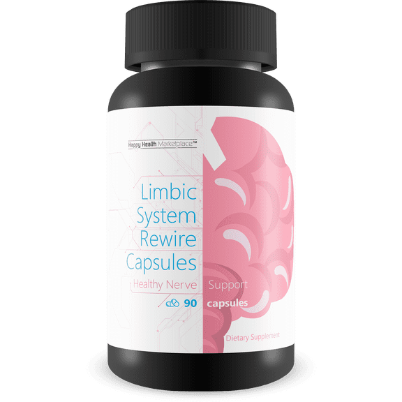 Limbic System Rewire Capsules - Our Best Mood Support Supplement - Limbic System Support - Vitamin D Mood Support 5000 Iu - Rewiring the Limbic System Supplements - Limbic Support Limbic Supplements