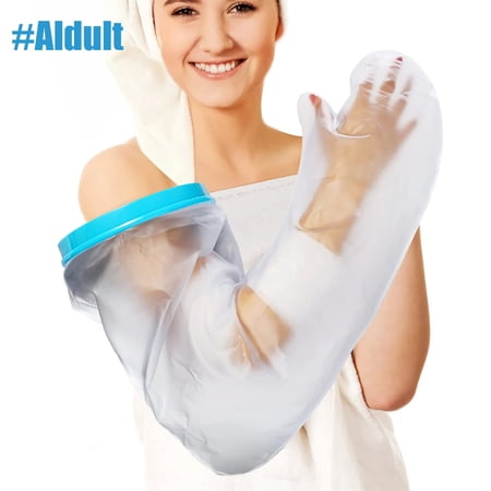 Limbo Waterproof Cast Protector, Arm Cast Covers for Shower - Adult Plaster Long Sleeve for Broken Hand, Wrist, Elbow, Arm Cast Cover Bag Reusable