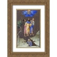 thumbnail image 1 of Limbourg brothers 2x Matted 20x24 Gold Ornate Framed Art Print 'The Sons of Core Thank God for Their Salvation', 1 of 2