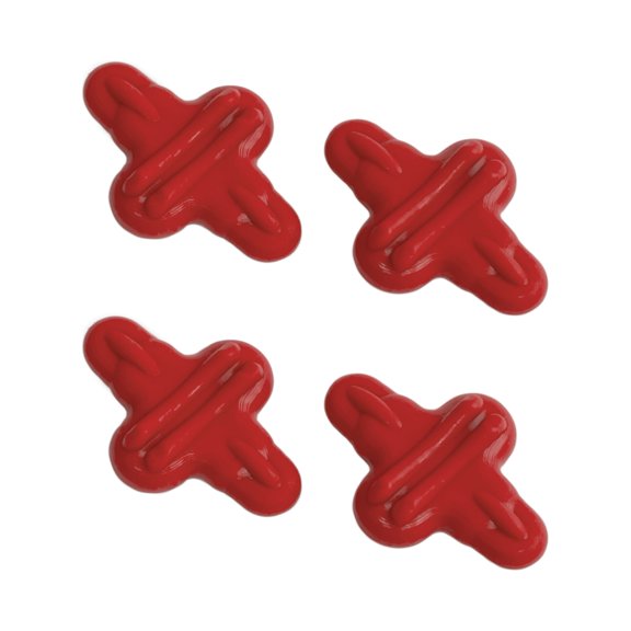 Limbsaver Everlast String Leech Red 4 Pk.