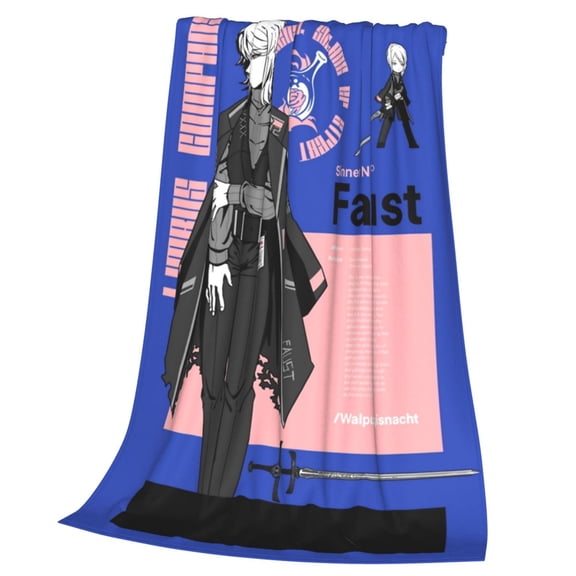 Limbus Company Throw Blanket Cozy Plush Lightweight Warm Fuzzy Flannel Blanket Air Conditioning Blanket for Couch Sofa Bed Home Decor Gift 60x50in