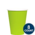 thumbnail image 1 of Lime 9 oz. Paper Cup, 8ct. - Party Supplies, 1 of 2
