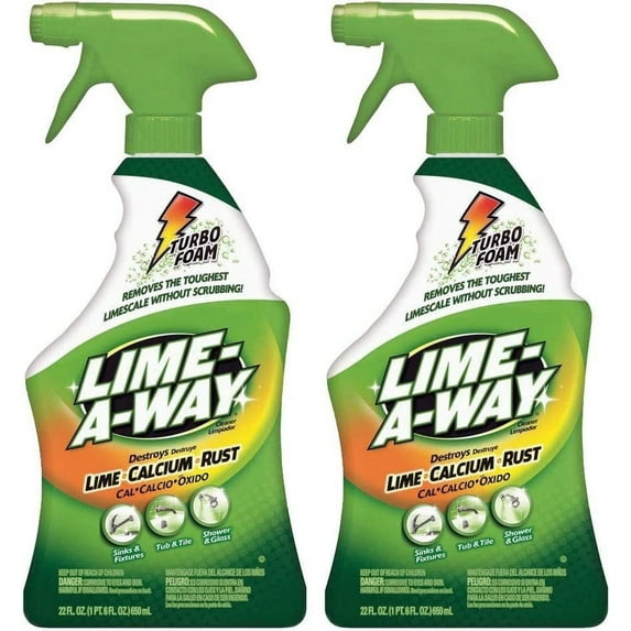 Lime-A-Way Lime Calcium Rust Cleaner, 22 oz Pack of 2
