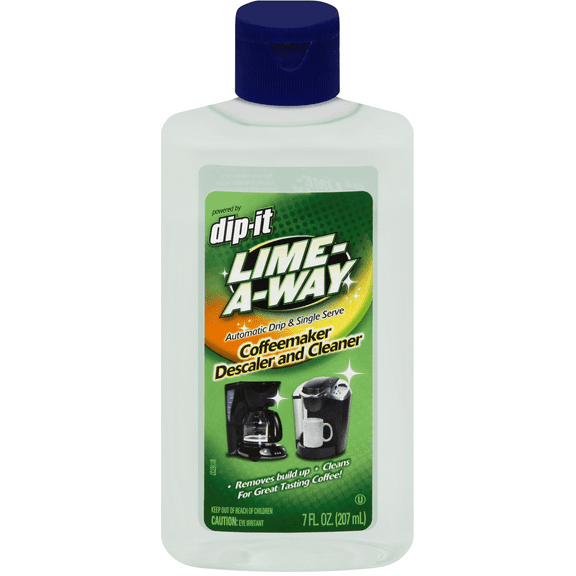 Lime-A-Way Dip-It Coffeemaker Cleaner, 7oz Bottle, Descaler & Cleaner for Drip & Single Serve Coffee Machines