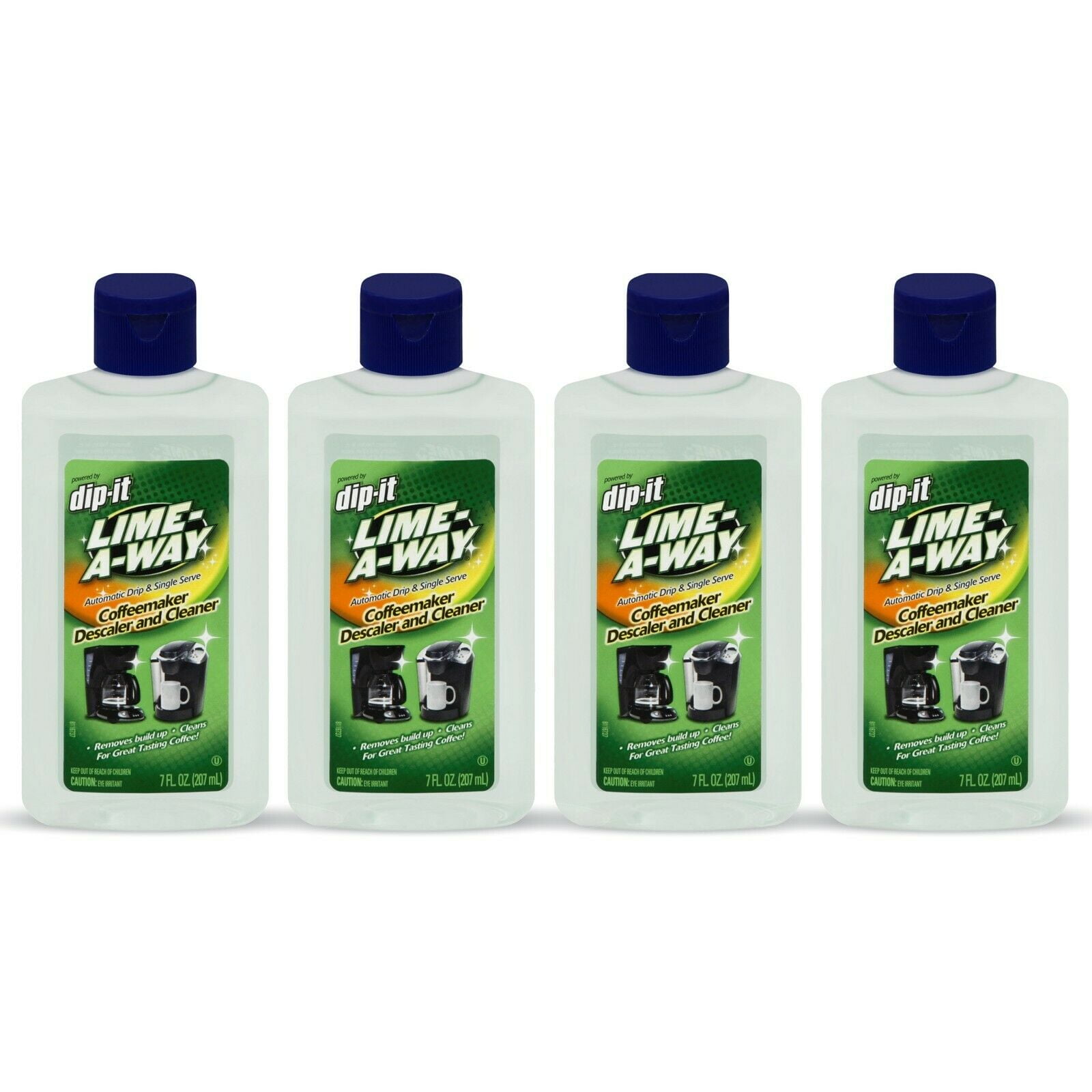 Lime A Way Dip It Coffeemaker Cleaner Descaler Cleaner for Drip Single Serve Coffee Machines 7 oz Pack of 4 Walmart