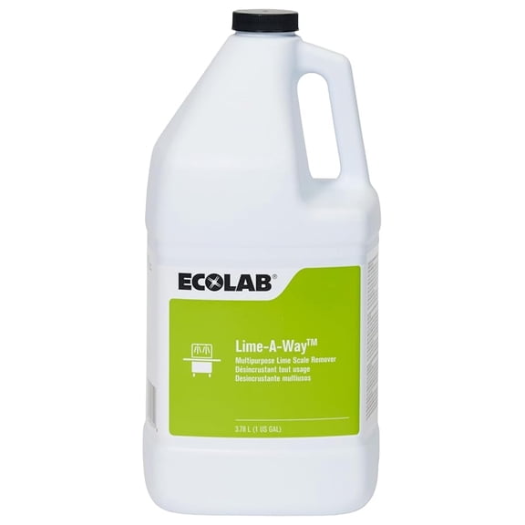 Lime-A-Way Hard Water Stain Remover - Dishwasher Delimer & Multi-Surface Cleaner, 28oz