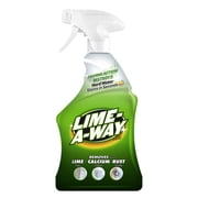 Lime-A-Way Hard Water Stain Remover Spray, Removes Lime, Calcium & Rust in Seconds, Bathroom Cleaner, 32 fl oz