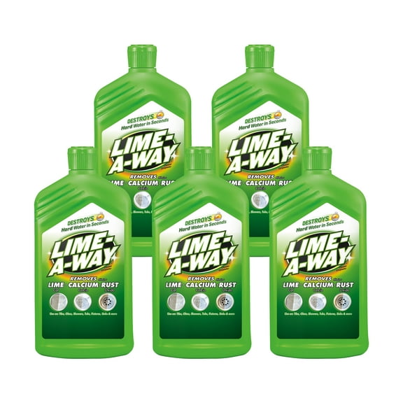 Lime-A-Way Lime, Calcium & Rust Cleaner 28 oz (Pack of 5)