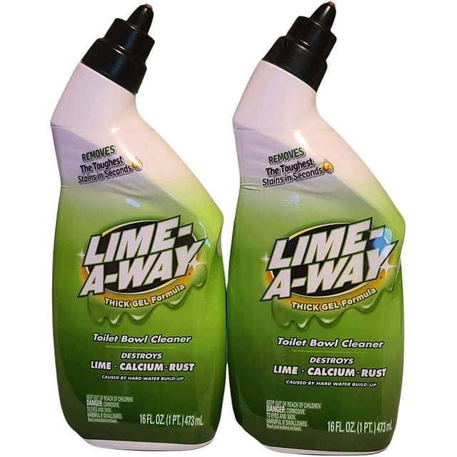 LimeAWay Professional Strength Cleaning Destroys Lime, Calcium, Rust