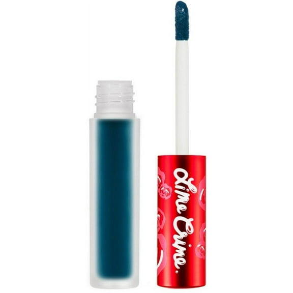 Lime Crime Matte Velvetine Lipstick - Peacock (peacock blue)