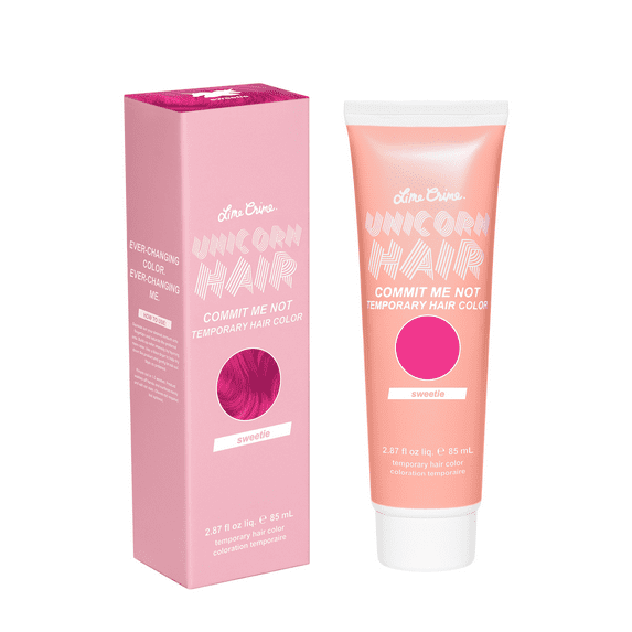 Lime Crime Unicorn Hair, Commit Me Not, Temporary Hair Color, Sweetie, Vegan, Unisex, 2.87 fl oz